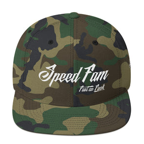 Classic Speed Fam Snapback Hat