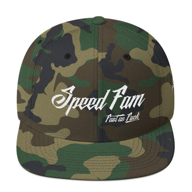 Classic Speed Fam Snapback Hat