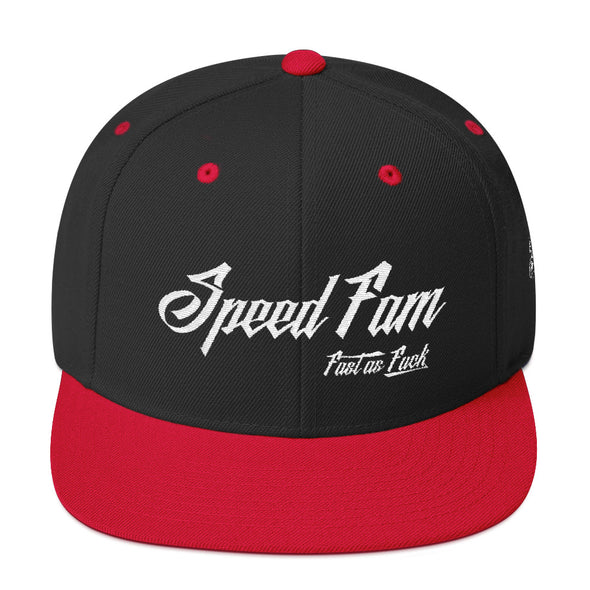 Classic Speed Fam Snapback Hat